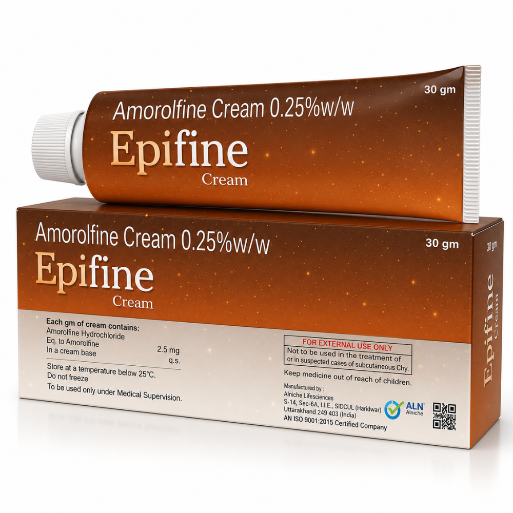 Amorolfine Cream 30g for PCD Pharma Franchise by A.S. Pharmaceuticals