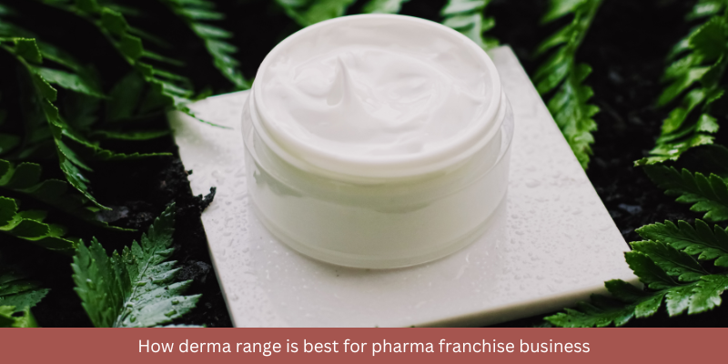 How derma range is best for pharma franchise business.