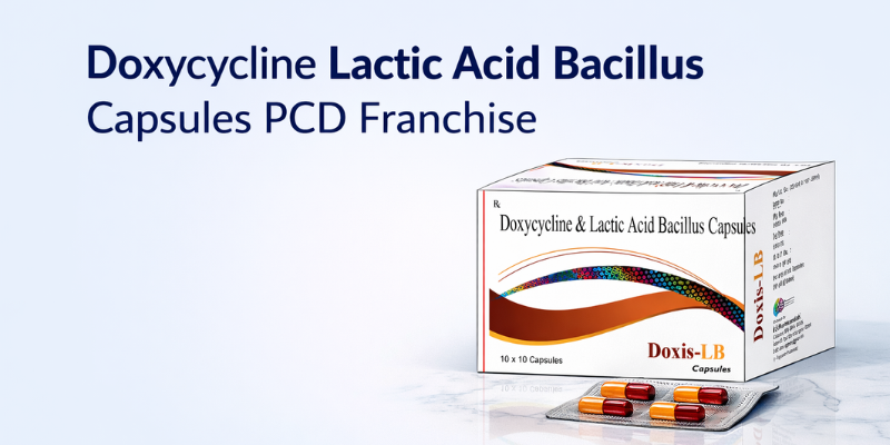 Doxycycline and Lactic Acid Bacillus Capsules PCD Pharma Franchise by A.S. Pharmaceuticals