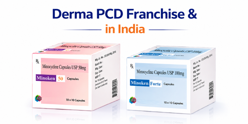 Minocycline 50 & 100 mg Capsules Franchise in India by ASPHarmaceuticals for dermatology pharma business