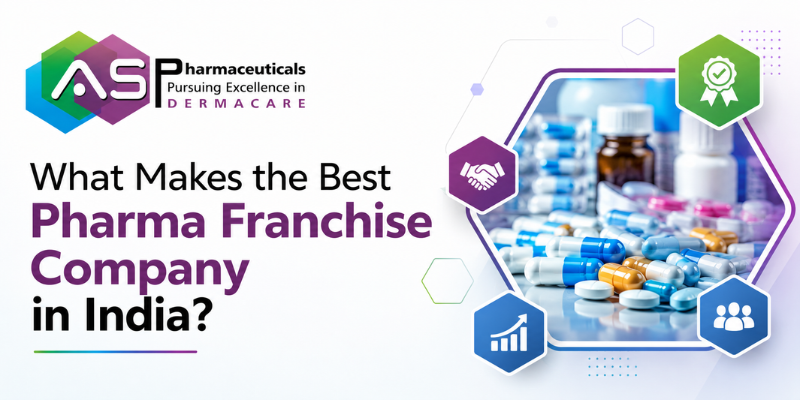 What Makes the Best Pharma Franchise Company in India? AS Pharmaceuticals feature image with pharma products, medicines, and franchise business graphics.