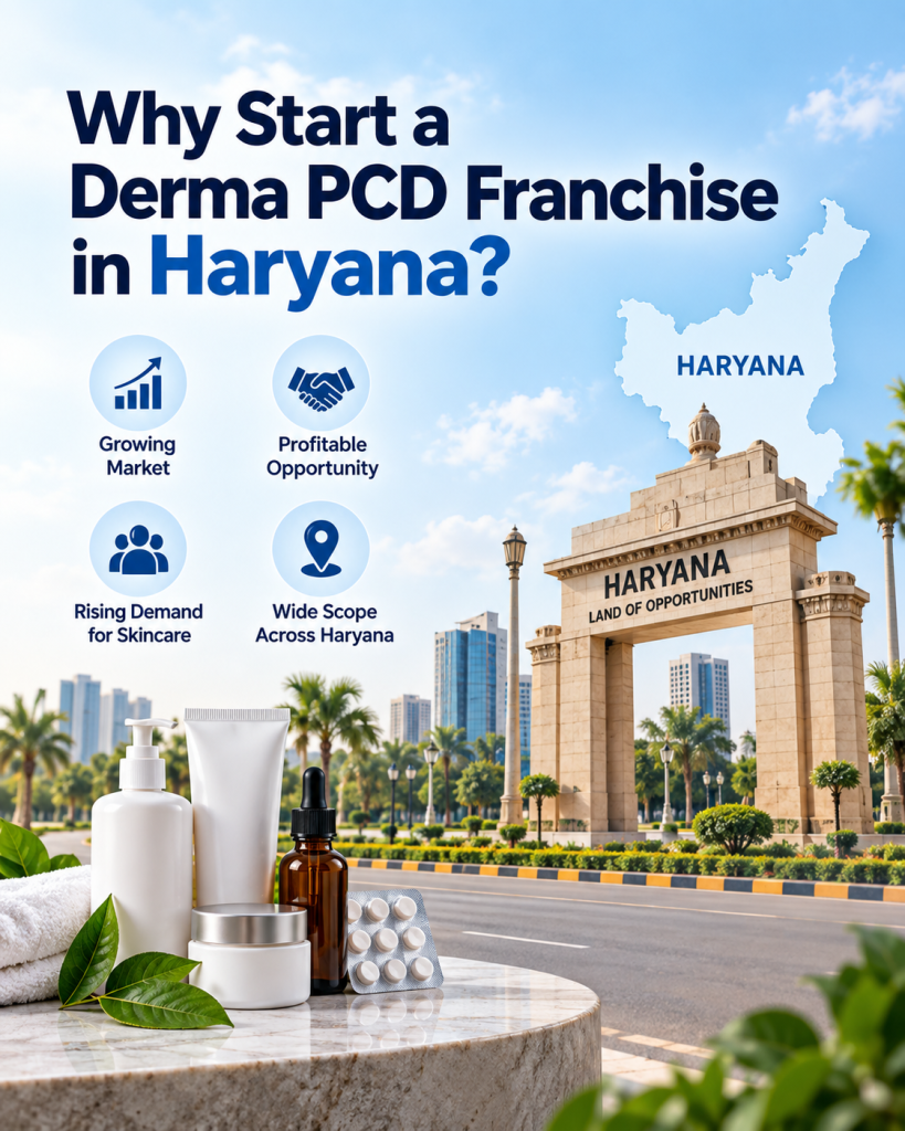 Derma PCD Franchise in Haryana – Dermatology Products and Franchise Opportunity